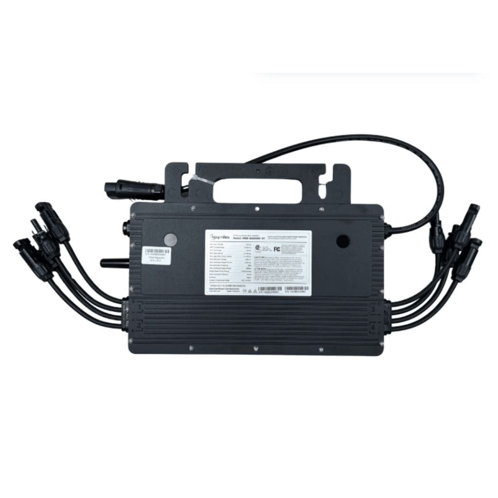Microinversor 2 Kw, WIFI,  220 Vca, para Interconexión a Red Eléctrica, IP67, Conexión para Cable Troncal, soporta oversizing a 4 Módulos de Hasta 670 W