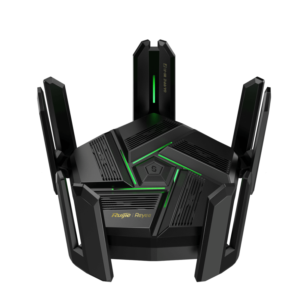 Home Router inalámbrico MESH Wi-Fi 7, Diseñado para GAMING con doble puerto WAN 2.5G para Sumar Ancho de banda, 3 puertos LAN 2.5G, 4 puertos LAN Gigabit.