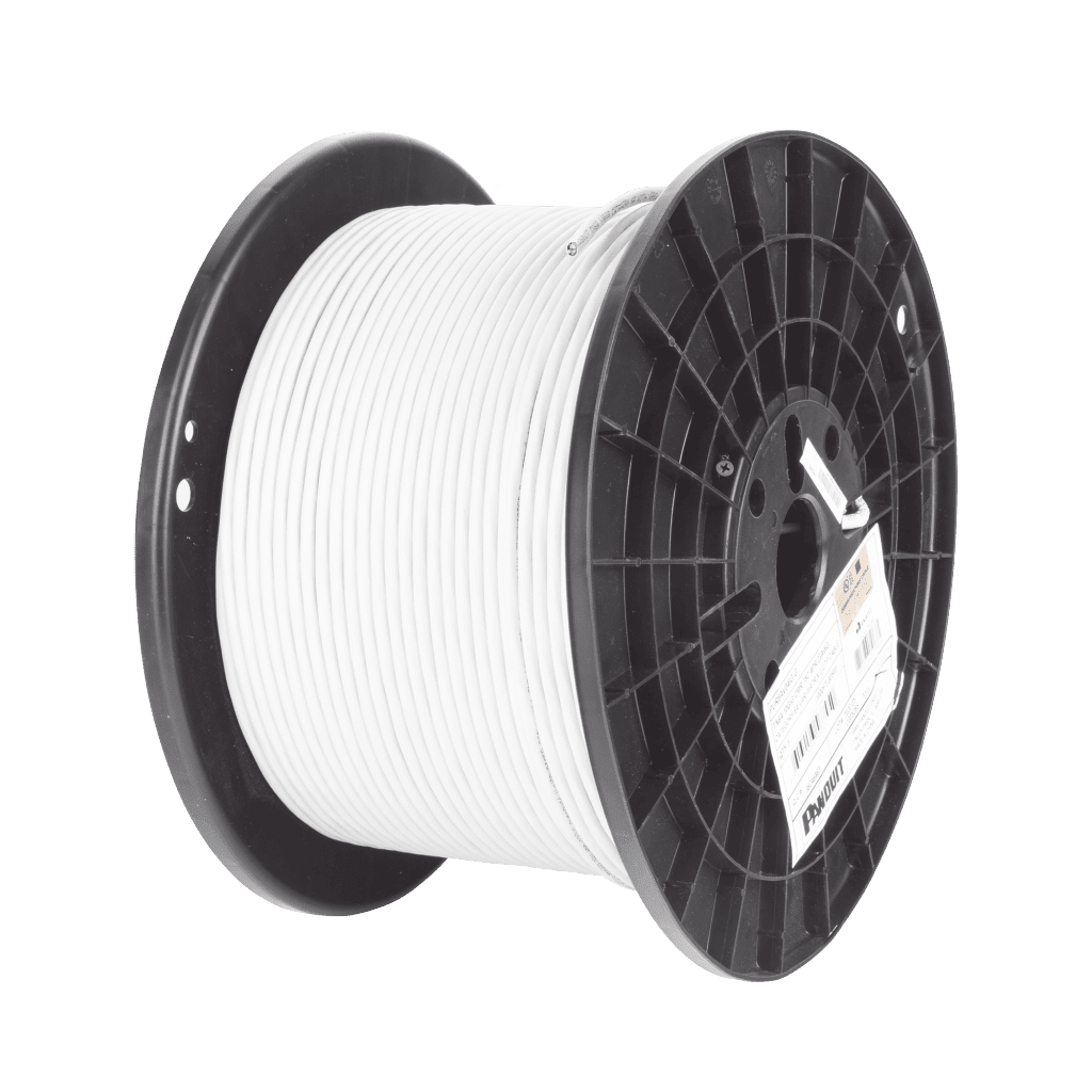 Bobina de Cable UTP de 4 Pares, Vari-MaTriX HD, Cat6A, 23 AWG, LSZH-3 (Libre de Gases Tóxicos), Color Blanco, 305m