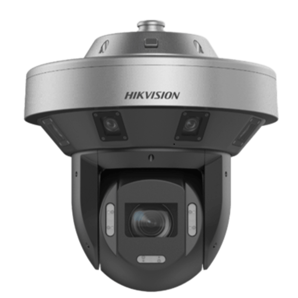 Cámara PanoVu de 360° / 32 MP / PTZ / 40x Zoom Óptico / 250 m IR Distancia / Inteligencia Artificial / Interior y Exterior / IP67 / Antivandálica IK10