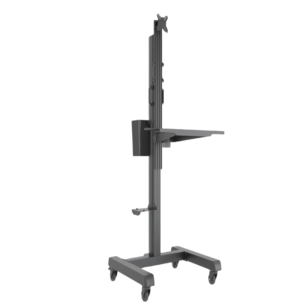 MONTAJE | Puesto de trabajo móvil sentado y de pie