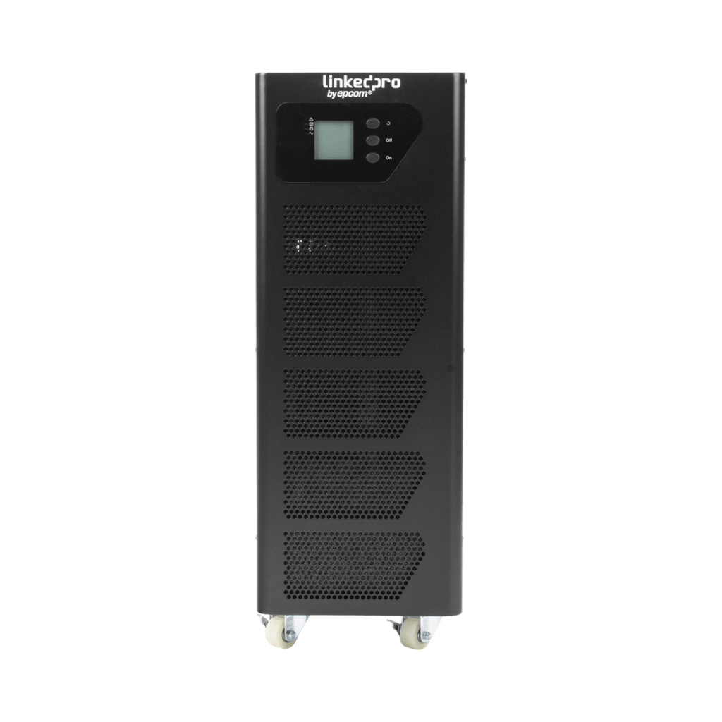 UPS de 6000 VA, Online Doble Conversión, 200 - 240 Vac de Entrada, Fase Dividida 120V/120V + N, sin Baterías con Kit de Cables de Conexión de Baterías