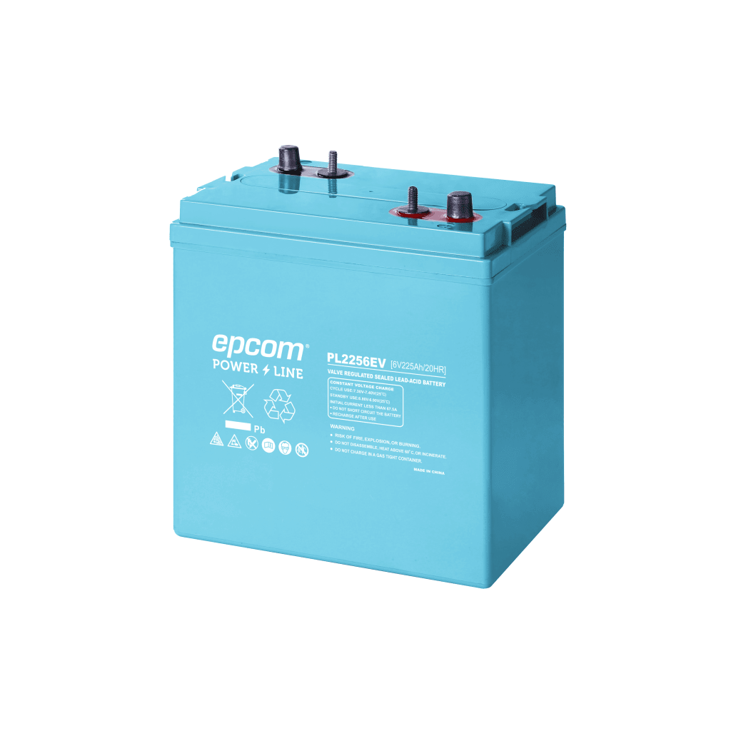 BaterÃ­a Marina de  Ciclo Profundo 6V@225Ah, AGM-VRLA Terminal F22(m8), F14, 1035A CCA/  Montacargas. / Plataformas Genie /Maquina Jenny, Carritos de Golf