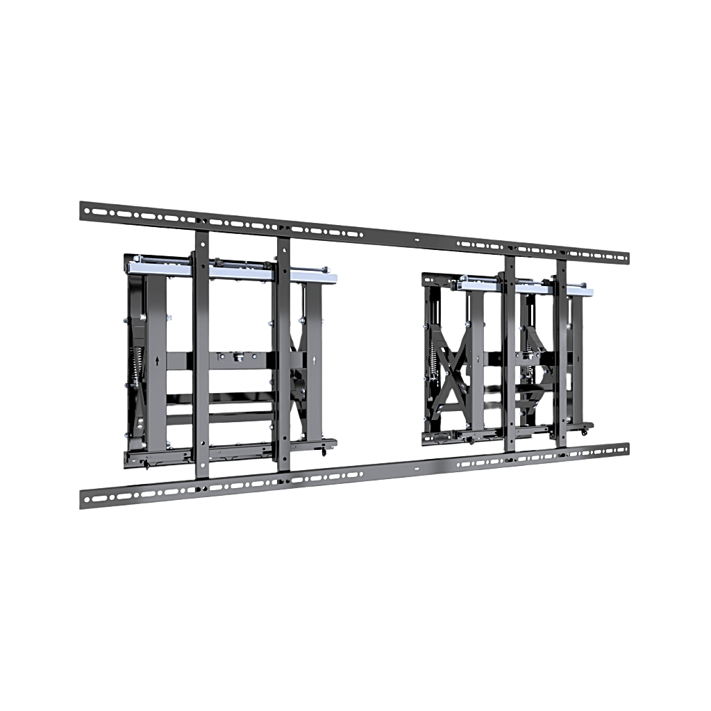 Soporte Estructural Modular para Pantallas | Altura Ajustable de 200 mm a 1600 mm | Ancho 600 mm | Profundidad 134 mm a 300 mm | DiseÃ±o MetÃ¡lico| Compatible con Diferentes TamaÃ±os de Pantallas |Soporta Formato Horizontal y Vertical.