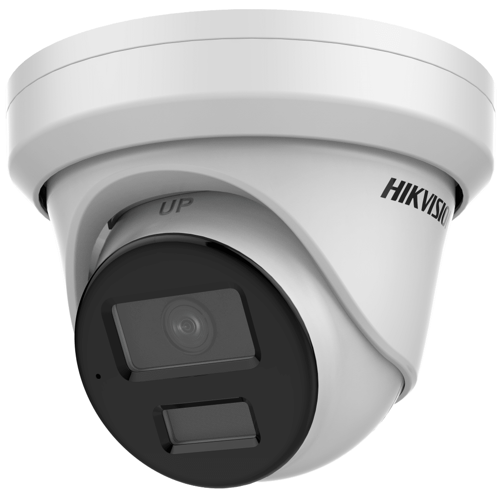 Turret IP 4 Megapixel / Lente 4 mm / Dual Light (40 mts IR + 40 mts Luz Blanca / DARKFIGHTER S / Microfono Integrado /  Exterior IP67 / WDR 130 dB /  4 AnalÃ­ticos: AcuSense, Deteccion Facial, Conteo de Personas por Cruce y Zona