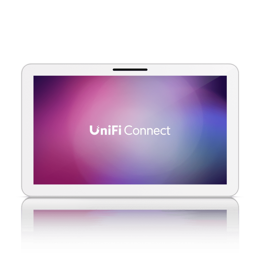 UniFi Connect UC-Display â€“ Pantalla Interactiva de 21.5â€ FHD para Digital Signage Centralizado, con Multi-Touch Capacitivo, PoE++, Procesador Octa-Core ARM Cortex-A53 de 2.2 GHz y Montaje VESA