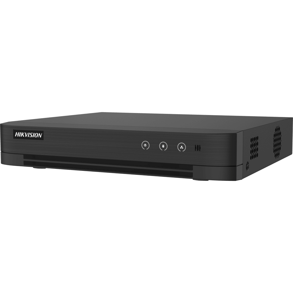 DVR 4 Canales TURBOHD + 2 Canales IP / 5 Megapixel Lite - 3K Lite / Audio Bidireccional  / ACUSENSE (Evista falsas alarmas) / 1 BahÃ­a de Disco Duro / Salida de Video en Full HD