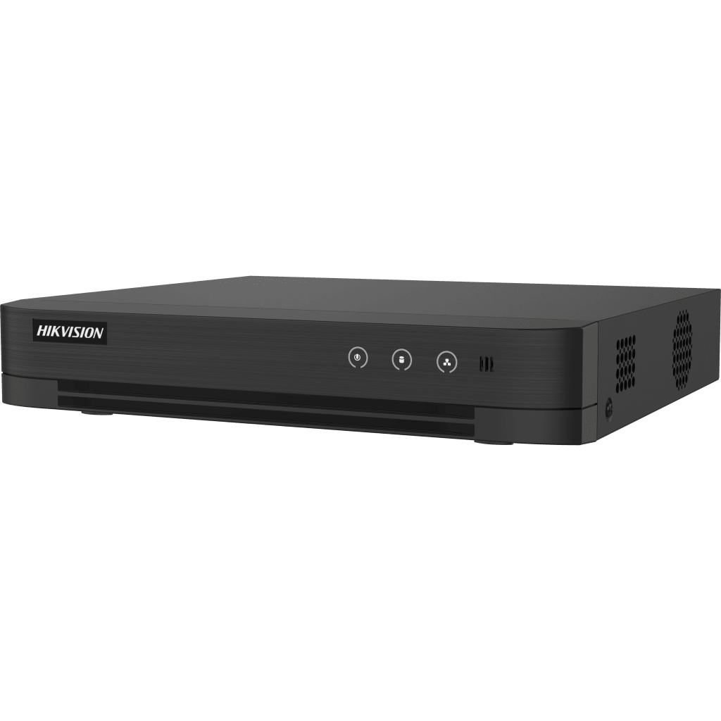 DVR 8 Canales TURBOHD + 8 Canales IP / 8 Megapixel (4K) / Audio Bidireccional / ACUSENSE / 1 BahÃ­a de Disco Duro / Salida de Video en Full HD / H.265+