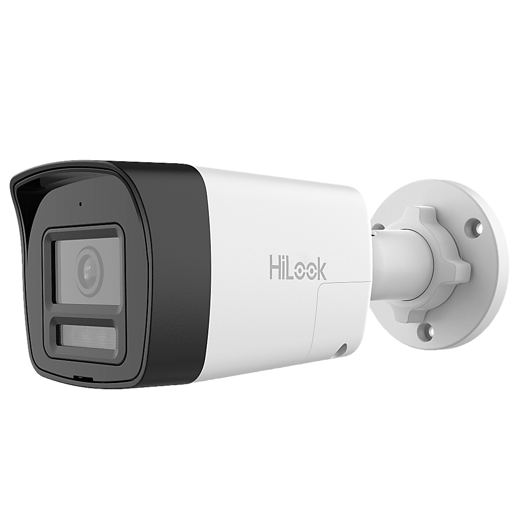 [Audio Bidireccional + Dual Light + ColorVu] Bala TURBOHD 3K (5 Megapixel) / Lente 2.8mm / 30 mts IR EXIR + 20 mts Luz Blanca / MicrÃ³fono y Bocina Integrado / Exterior IP67 / Metal / dWDR