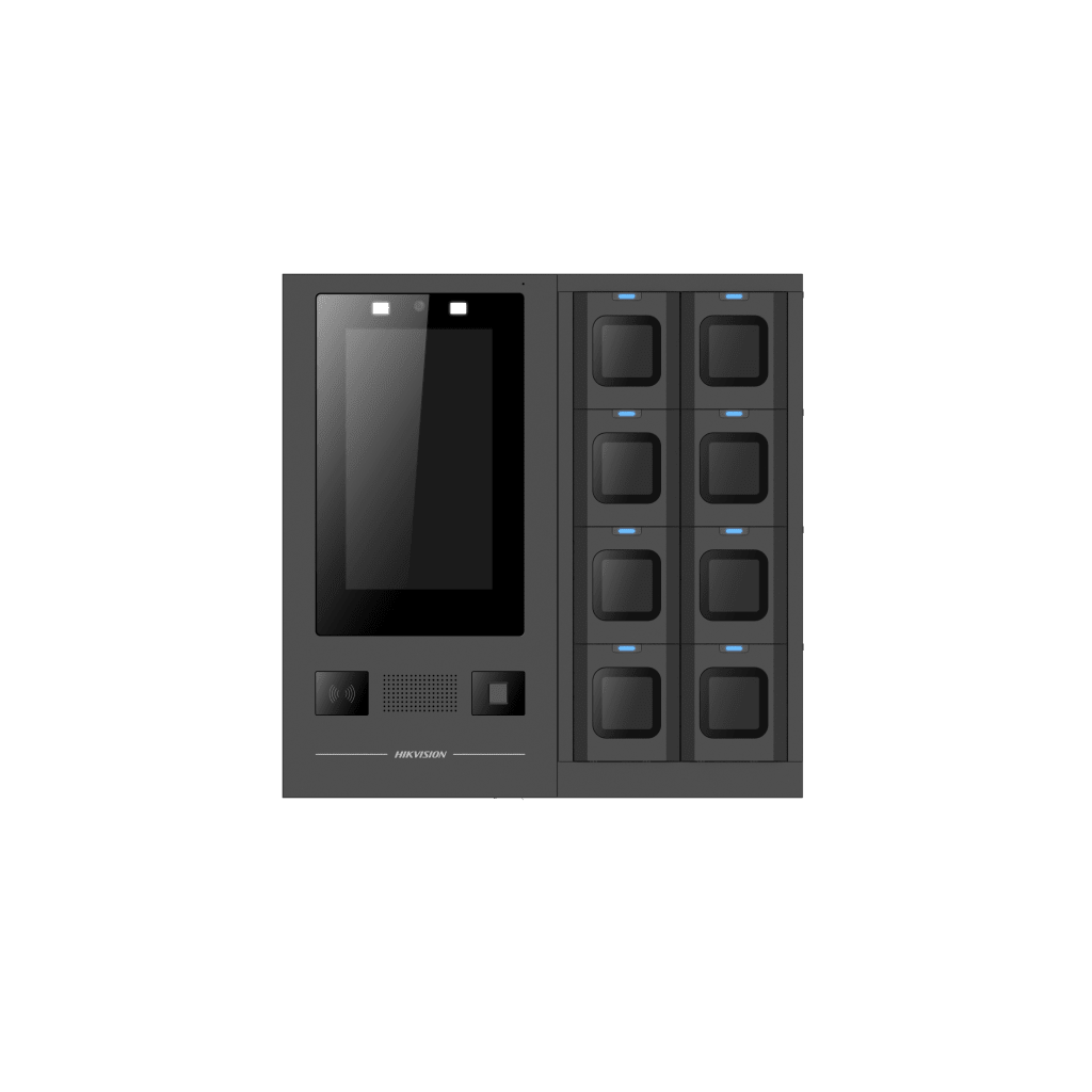 EstaciÃ³n de Descarga para CÃ¡maras Bodycam HIKVISION / Pantalla Touch 13.3" / Conector Tipo C / Incluye 1 HDD de 2 TB (Soporta 4 HDD de 8 TB)