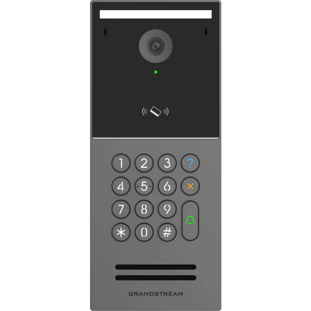 Videoportero IP Inteligente GDS3725 / 2K Ultra HD 1080p / Ángulo 127° / IA ISP con Análisis de Comportamiento / Lector RFID IC-ID NFC / Múltiples Métodos de Apertura / PoE Integrado / Protección IP66 IK10 / Interoper