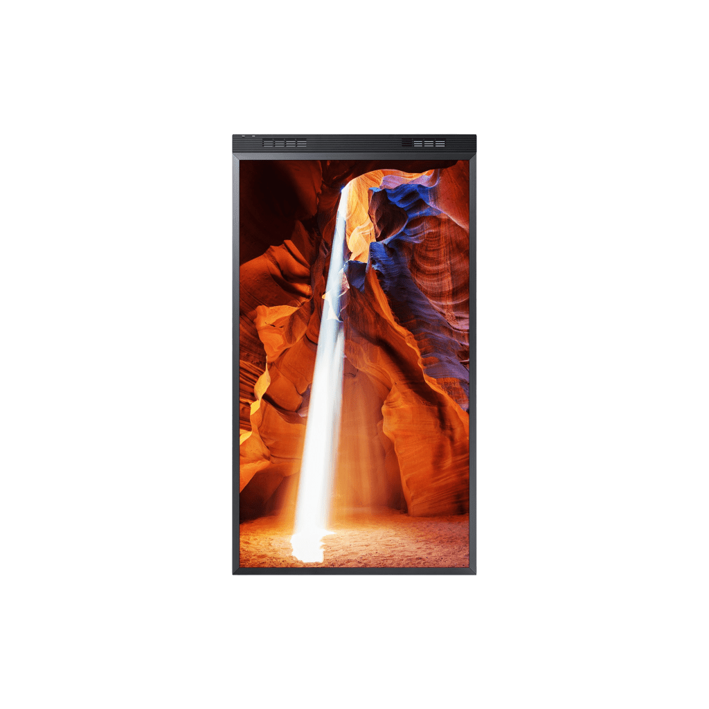 Pantalla Vision Dual Profesional / 55" Full HD (1920x1080) / Panel VA / Brillo Exterior 3.000 nits / Interior 1.000 nits / Conectividad HDMI / Sistema Operativo Tizen LH55OMNDSGBXZA