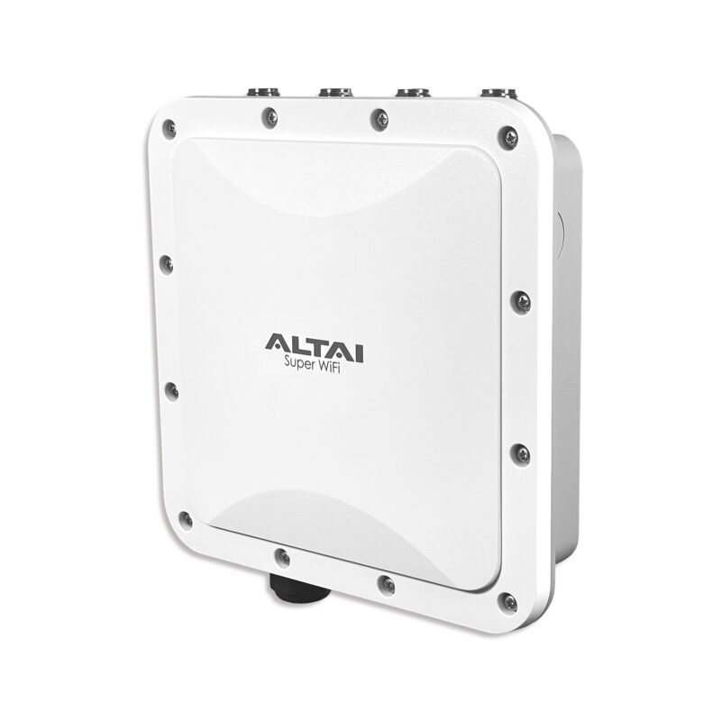 Punto de Acceso Industrial Super Wi-Fi 6 Conectorizado 2x2, Doble Banda Simultanea en 2.4 y 5 GHz, Hasta 400 m de Cobertura, 512 Usuarios Concurrentes