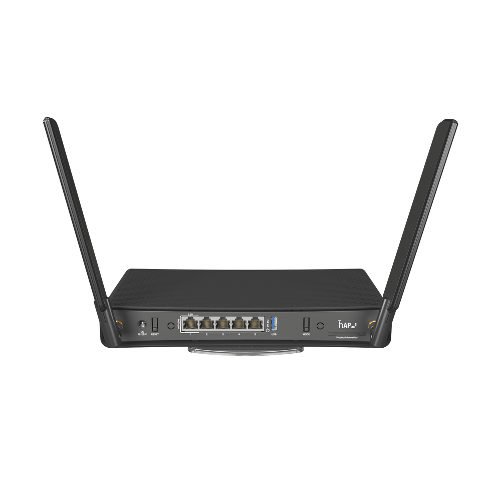 (hAP ax3) Router Wireless 802.3ax, 1 puerto 2.5Gbps, 4 puertos 1Gbps - Image 2