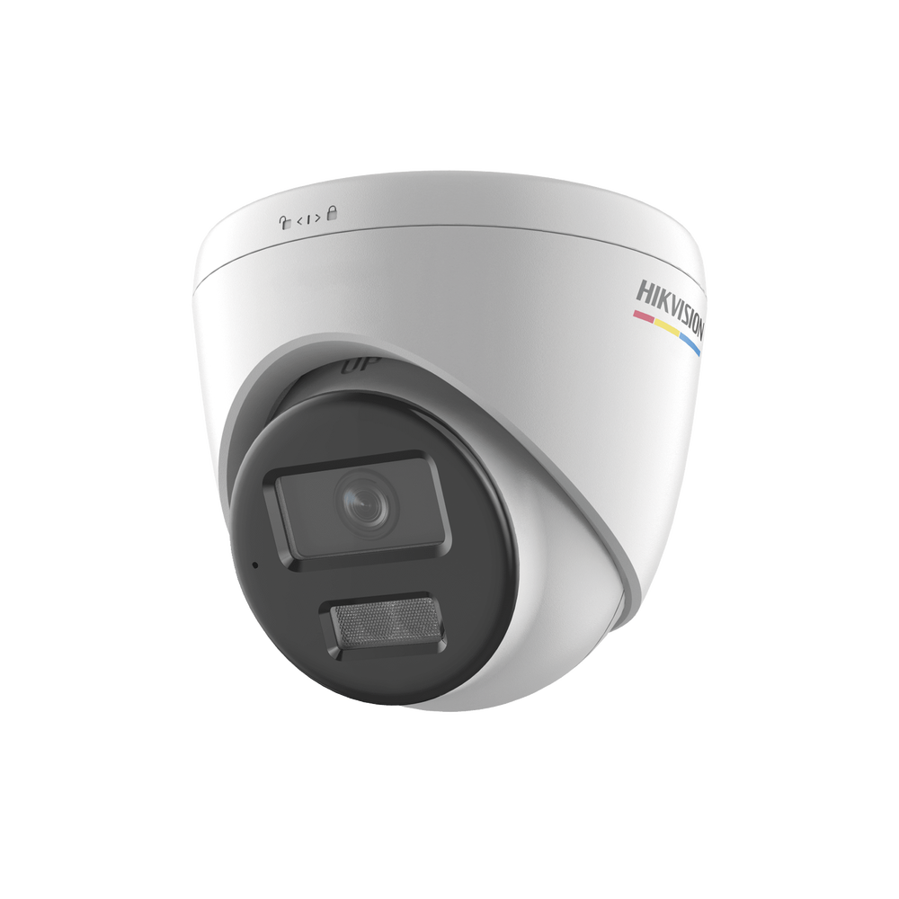 [ColorVu 3.0 + MD 3.0]  Turret IP 6 Megapixel / Lente 2.8 mm / 30 mts IR + 30 mts Luz Blanca / Micrófono Integrado / ACUSENSE Lite / Exterior IP67 / WDR 120 dB / PoE / Micro SD