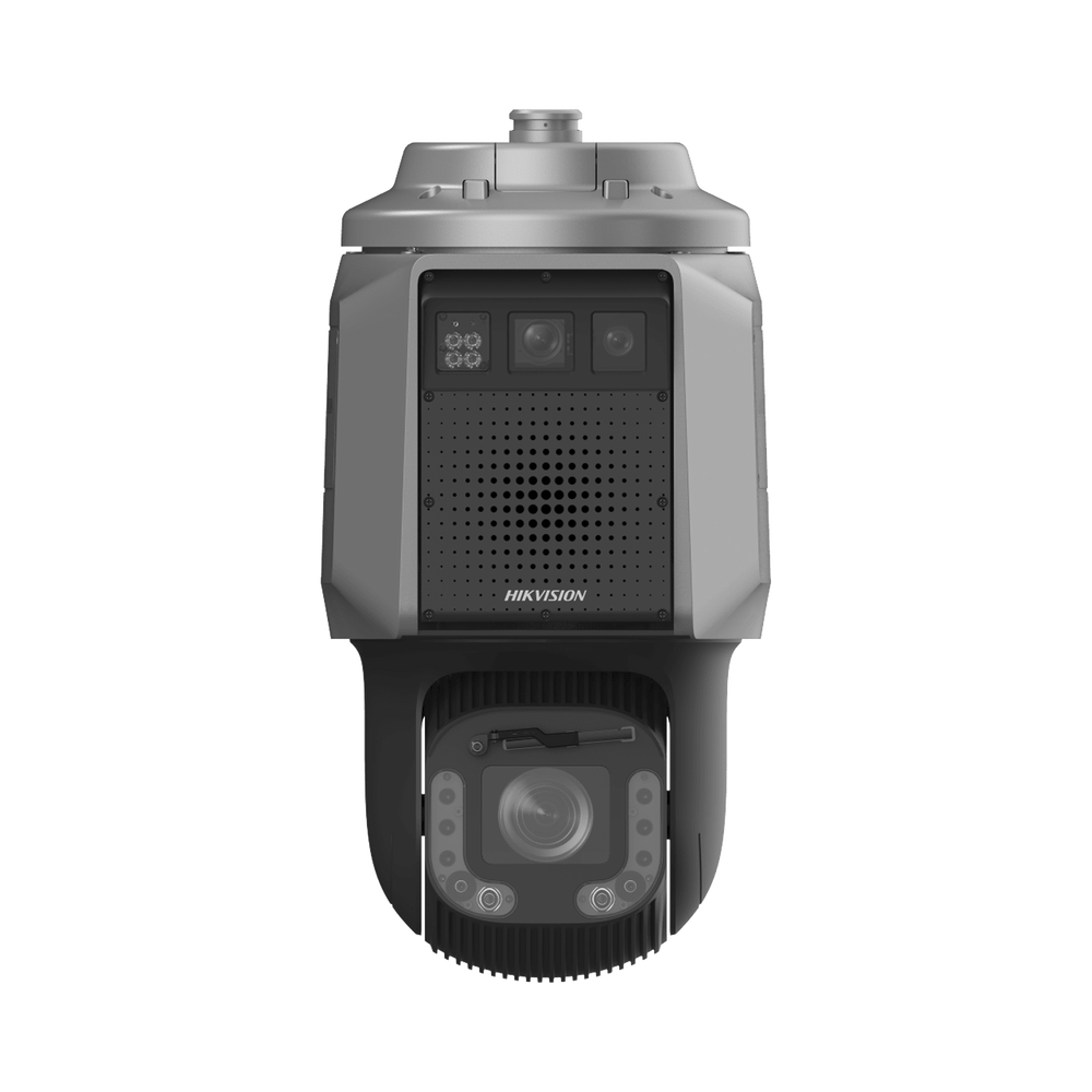 Cámara PTZ con Radar Triple Cámara Integrada / Detección de Intrusión por Radar / Rango de Detección 500 m / 32x Zoom Óptico / IP67