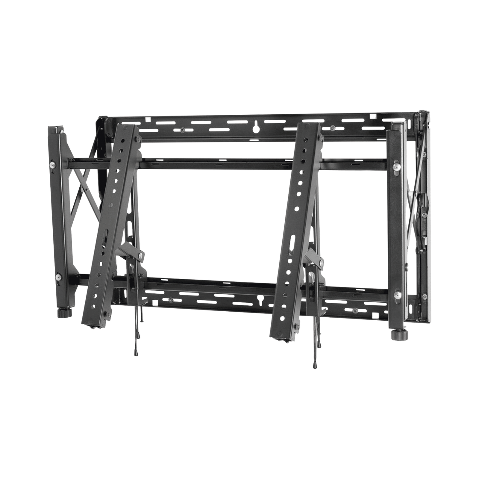 Soporte de pared para Video Wall LCD Full-Service / Para Pantallas 40"-65" / Patrón VESA 200x200 hasta 700x400 mm / Capacidad de Carga 56.8 kg Max. / Mecanismo de Acceso