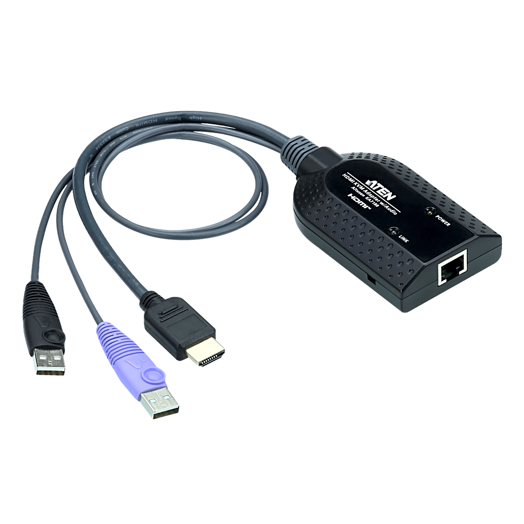 Módulo KVM USB HDMI | Virtual Media | Smart Card | Audio De-Embedder | RJ-45 | 1920x1200 | Compatible con KVM Serie KL, KN