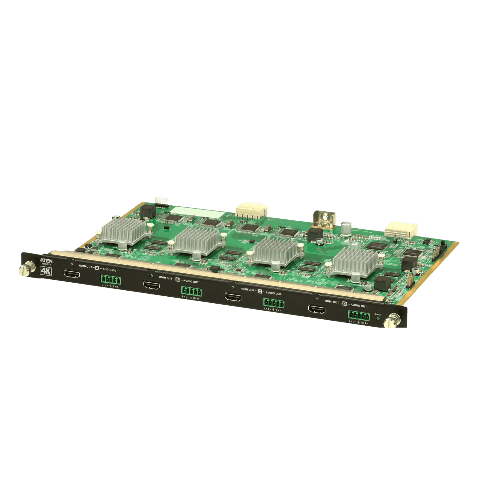 Placa de Salida HDMI 4K | 4 Puertos HDMI | Escalador 4K | Seamless Switch | EDID Expert | Compatible HDCP 2.2 | Video Wall | FrameSync | CEC | Compatible VM3250 y VM1600